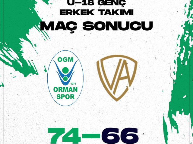 'U18 GENÇ ERKEK TAKIMIMIZDAN BİR GALİBİYET DAHA'